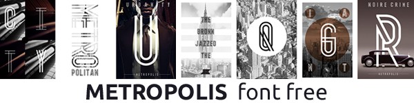 metropolis font free