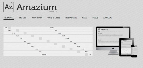 Amazium CSS framework
